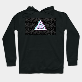 Vanguard video games with triangle and skull Hoodie